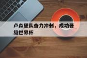 haha体育官方在线入口-卢森堡队奋力冲刺，成功晋级世界杯